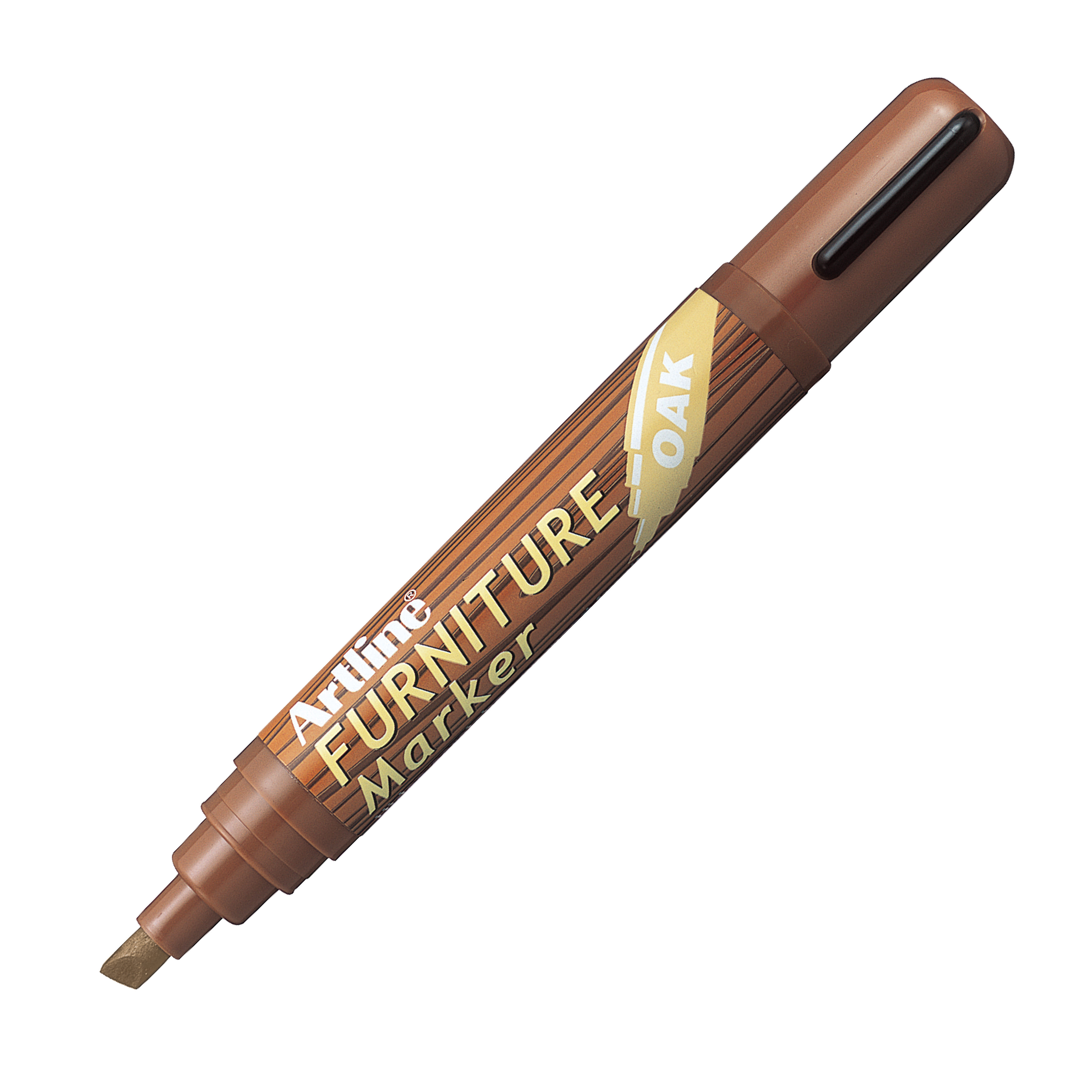 ปากกาเพ้นท์ ARTLINE EK-95 หัวตัด ขนาด 2-5 มม. สี OAK